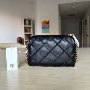 Tory Burch Fleming Soft Crossbody Leather Bag NWT